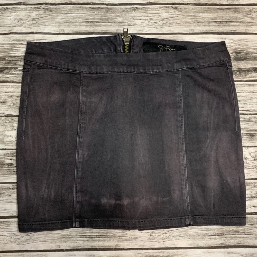 Jessica Simpson Mini Skirt Size 29 Black Wash